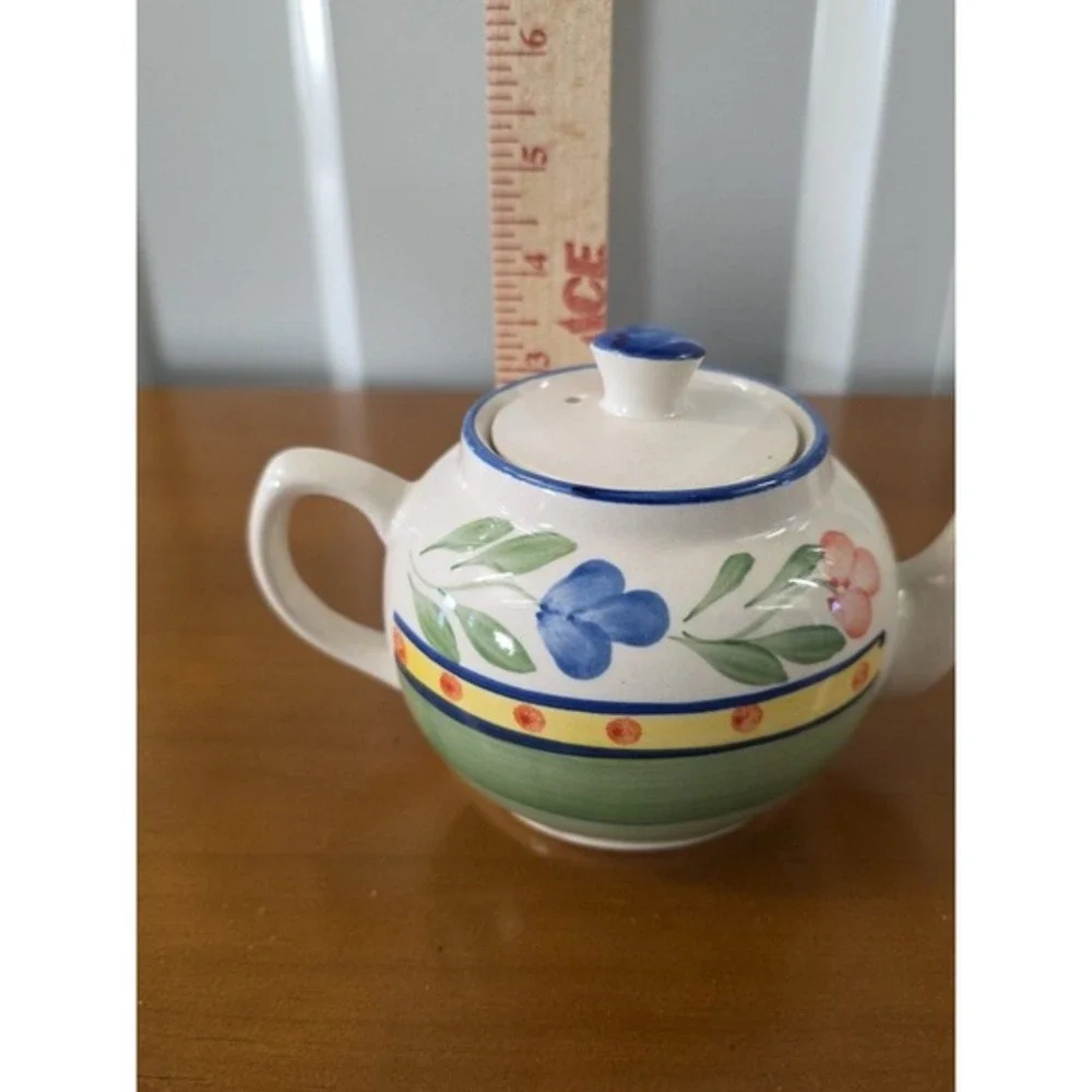 Springtime‎ by Housewares colorful teapot Floral pattern